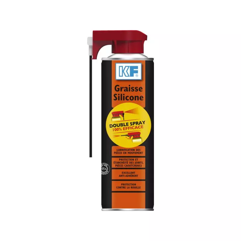 Graisse Silicone 500 Double Spray 400 Ml