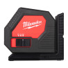 Laser vert 2 lignes Milwaukee CLL-C | Nivellement pro 30m