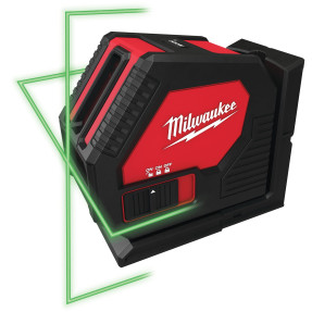 Laser vert 2 lignes Milwaukee CLL-C | Nivellement pro 30m