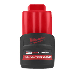 Batterie Milwaukee M12 HIGH OUTPUT — Gamme HB 12V | Réf 4932480164