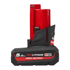 Batterie Milwaukee M12 HB5 HIGH OUTPUT 5Ah | 4932480165