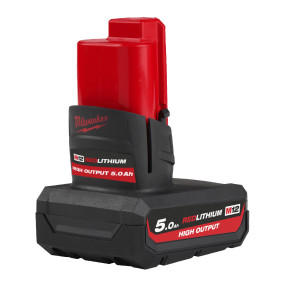 Batterie Milwaukee M12 HB5 HIGH OUTPUT 5Ah | 4932480165