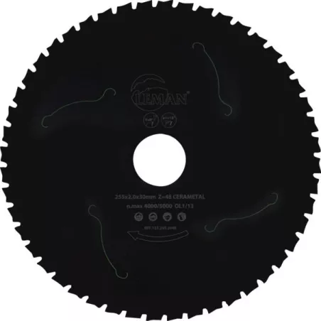 Lame de scie céramique-métal Ø160 - 40 dents