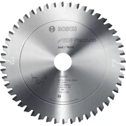 Lame de scie circulaire top précision bois Ø165 - 48 dents