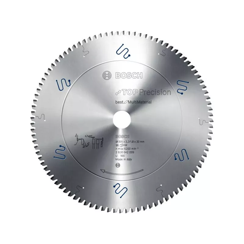 Lame de scie circulaire top précision multimatériaux Ø305