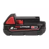 Batterie Milwaukee M18 B2 Red Lithium 2.0 Ah | Réf 4932430062
