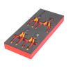 Set 4 Pinces VDE Milwaukee 4932493460 | Module Servante