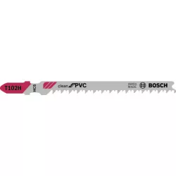 Lot de 5 lames de scie sauteuse T102 H pour panneaux