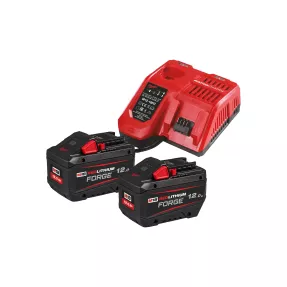 Pack M18 FORGENRG-122 : 2 Batteries 12Ah + Chargeur Milwaukee FORGE™