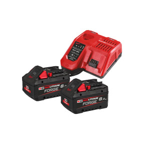 Pack M18 FORGENRG-802 : 2 batteries FORGE + chargeur M12-18 FC | 4933498612