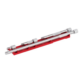 Set Rallonges à Douilles ⅜″ Milwaukee 4932480638 | 4 pièces