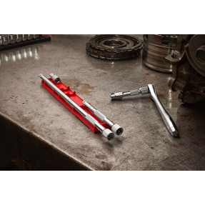 Set Rallonges à Douilles ⅜″ Milwaukee 4932480638 | 4 pièces