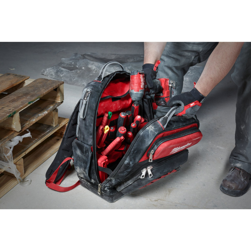 Sac à dos chantier Milwaukee Ultimate Jobsite Backpack 4932464833