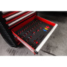 Servante Milwaukee 4932493817 équipée 246 outils - 7 tiroirs 30"