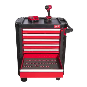 Servante Milwaukee 4932493817 équipée 246 outils - 7 tiroirs 30"