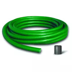 Saniflex tuyau PVC souple 63mm x 25m - eaux chargées