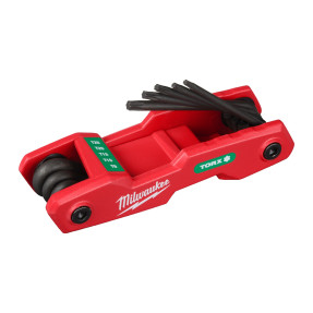 Jeu de clés Torx pliables 8 pcs Milwaukee 4932480979 | T9–T40