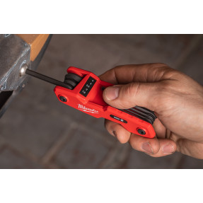 Clés Hexagonales Pliables Métriques 8 pcs Milwaukee 4932480978