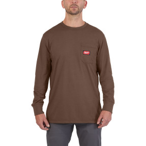 T-shirt manches longues travail Milwaukee WT LS BL | FDS Pro