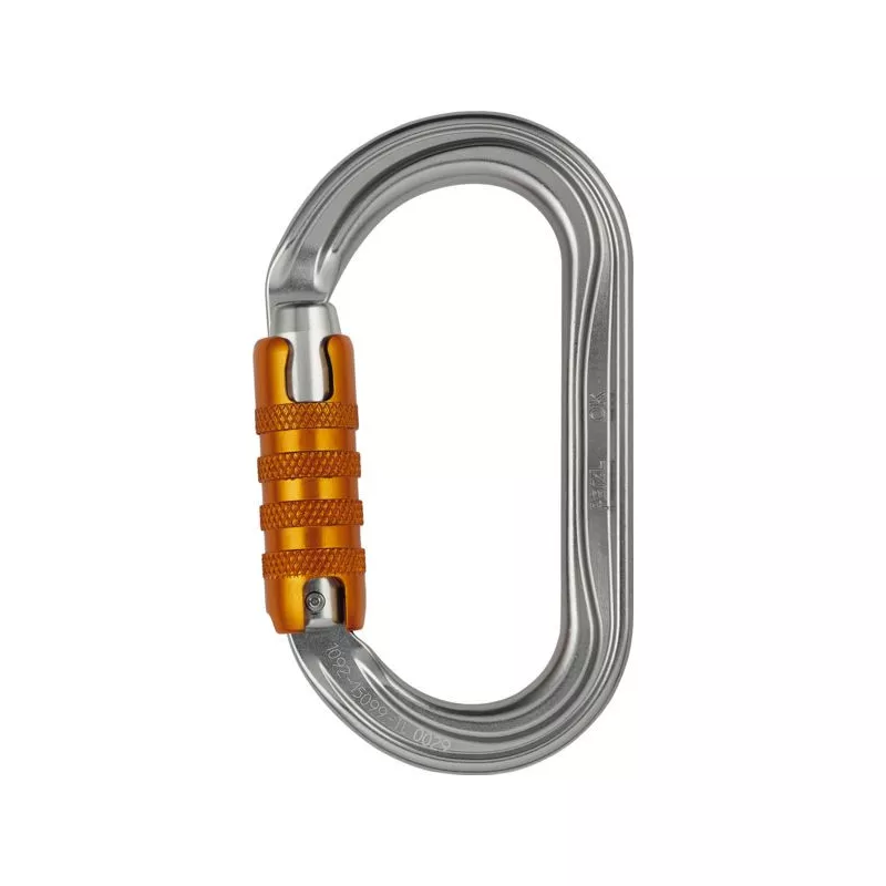 Connecteur à vis Petzl Ok Triact-Lock - Résistance 25 kN