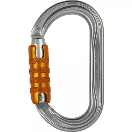 Connecteur à vis Petzl Ok Triact-Lock - Résistance 25 kN