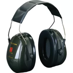 Casque anti-bruit vert serre-tête 3M Peltor Optime II