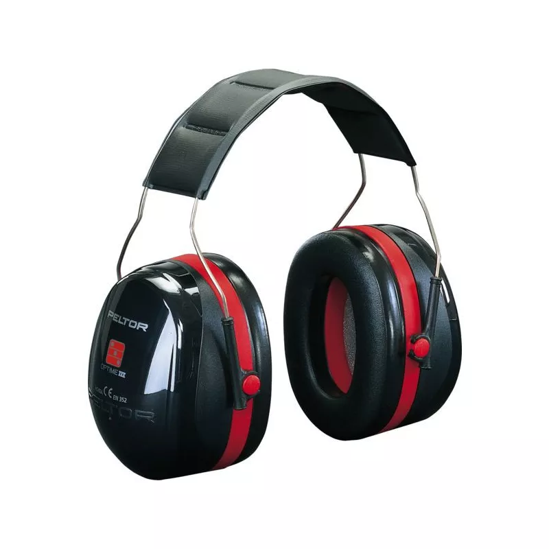 CASQUE ANTIBRUIT 3M PELTOR OPTIME III H540A - NOIR - SERRE-TÊTE