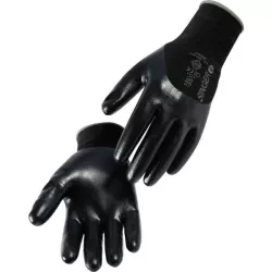 Paire de gants 3/4 enduits nitrile lisse T8