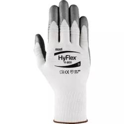 T8 Paire de gants paume enduite nitrile mousse Hyflex (lot de 12)