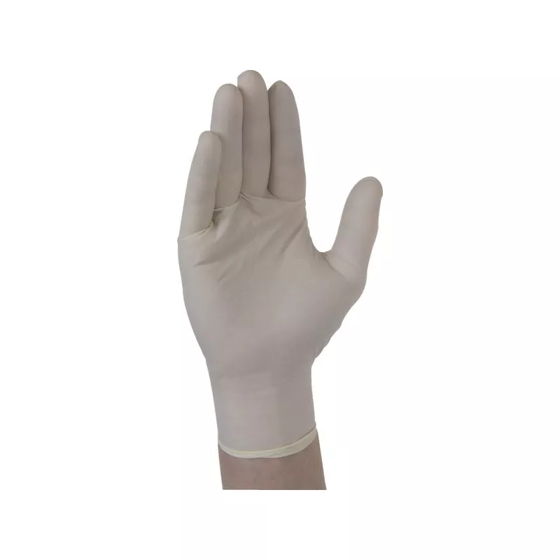 Boite de 100 gants latex non poudrés T7/8