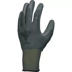 Paire de gants basiques paumes enduction PU T7