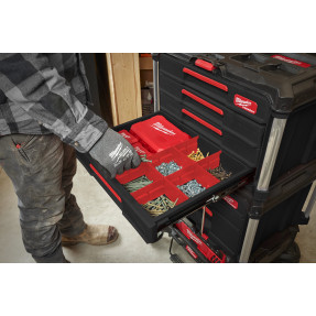 Packout™ Box 4 Tiroirs Milwaukee 4932493189 | Rangement Modulaire