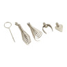 Set 5 têtes déboucheur Milwaukee MSK 101316 - Câbles 10/13/16mm