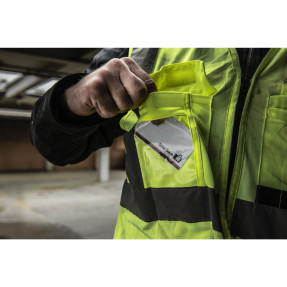 Gilet Haute-Visibilité Milwaukee – Classe 2 EN ISO 20471 | 10 Poches