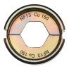 Matrices de sertissage NF cuivre Milwaukee NF Cu - Cosses NFC 20-130