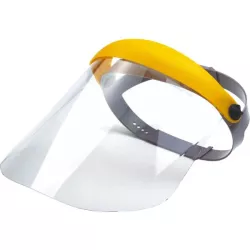 Ecran facial relevable complet en acétate