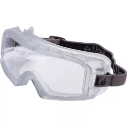 Lunettes de chantier souples de qualité en PVC Coverall