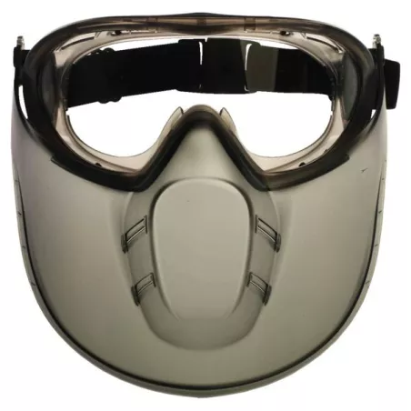 Lunettes de chantier teintées + protection bas de visage Stormlux