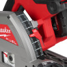Scie plongeante Milwaukee M18 FUEL™ 55mm sur rail - M18 FPS55-552P