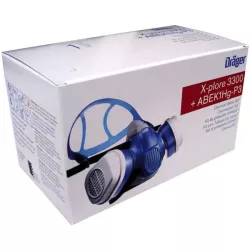 Kit demi-masque Dräger X-Plore 3300 ABEK1HGP3 spécial chimie