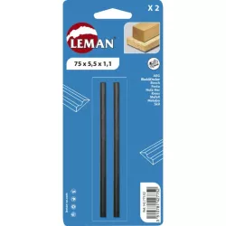2 fers de rabot carbure 82mm
