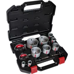Coffret 9 scies trépans bimétal installateur