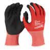 Gants Anti-Coupure Milwaukee Cut A Gloves | Niveau A EN388:2016