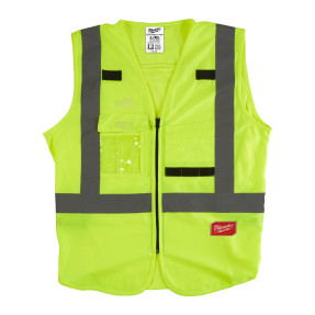 Gilet Haute-Visibilité Milwaukee – Classe 2 EN ISO 20471 | 10 Poches