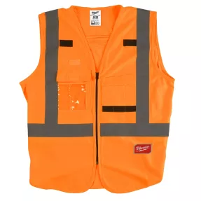 Gilet Haute-Visibilité Milwaukee – Classe 2 EN ISO 20471 | 10 Poches