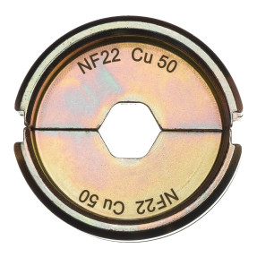 Matrices de sertissage NF cuivre Milwaukee NF Cu - Cosses NFC 20-130
