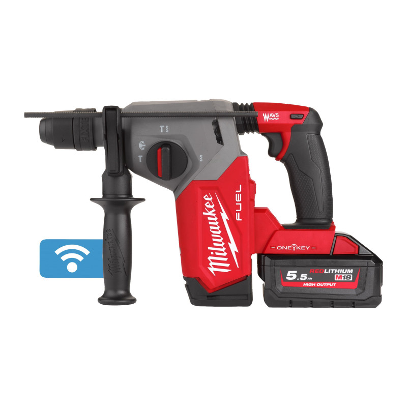 M18 ONEFHX-552X : Perforateur SDS-Plus FUEL™ Milwaukee 4 modes ONE-KEY™