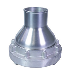 Tête d'inversion alu DN70 raccord Storz 6"