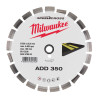 Disque Diamant ADD 350 mm Asphalte Milwaukee 4932478952 | FDS Pro
