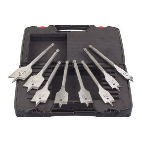 Set Forets Plats Milwaukee FB 8 pcs - Perçage Bois Pro